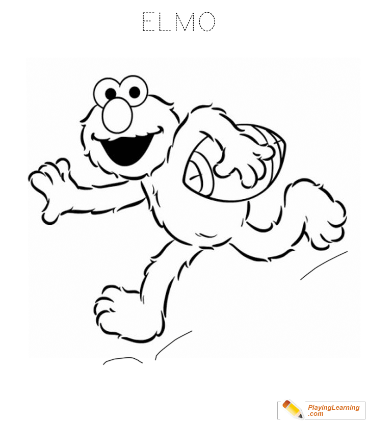 Elmo Coloring Page 