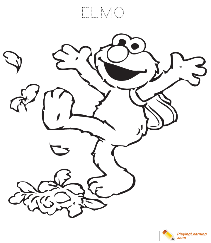 Elmo Coloring Page 