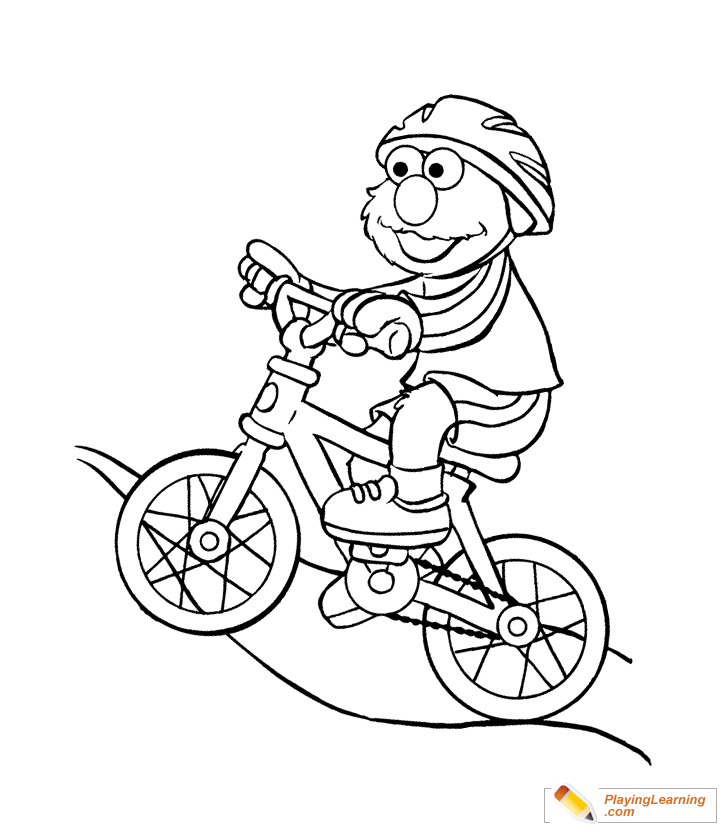 Elmo Coloring Page 