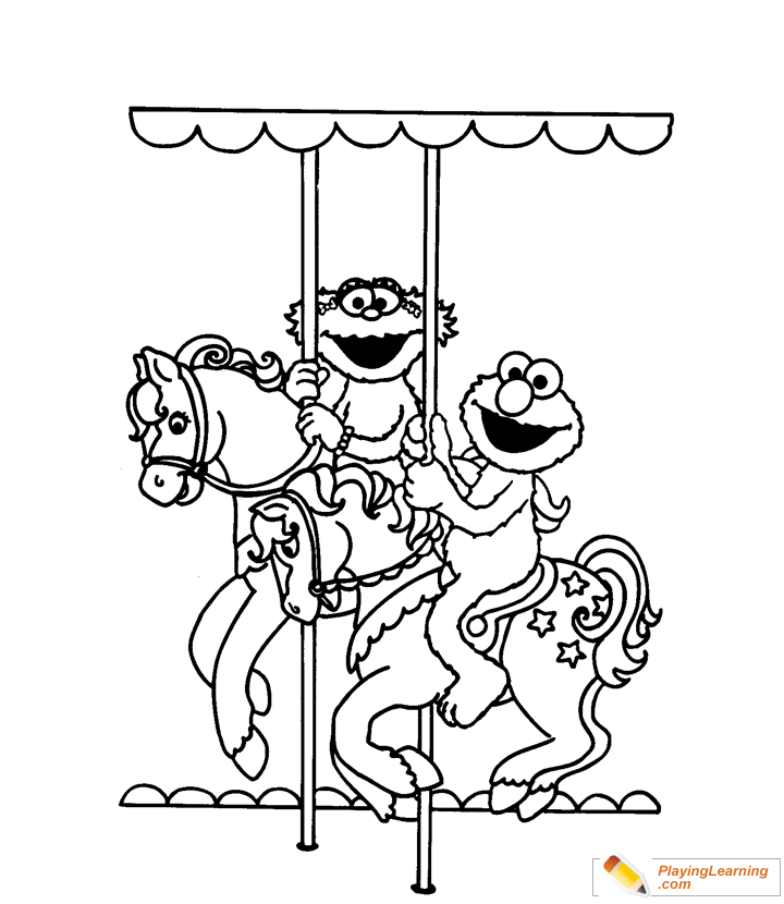 Elmo Coloring Page 