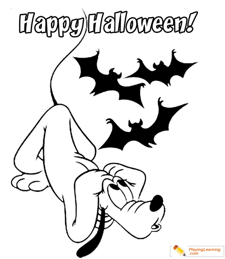 Halloween Coloring Page 