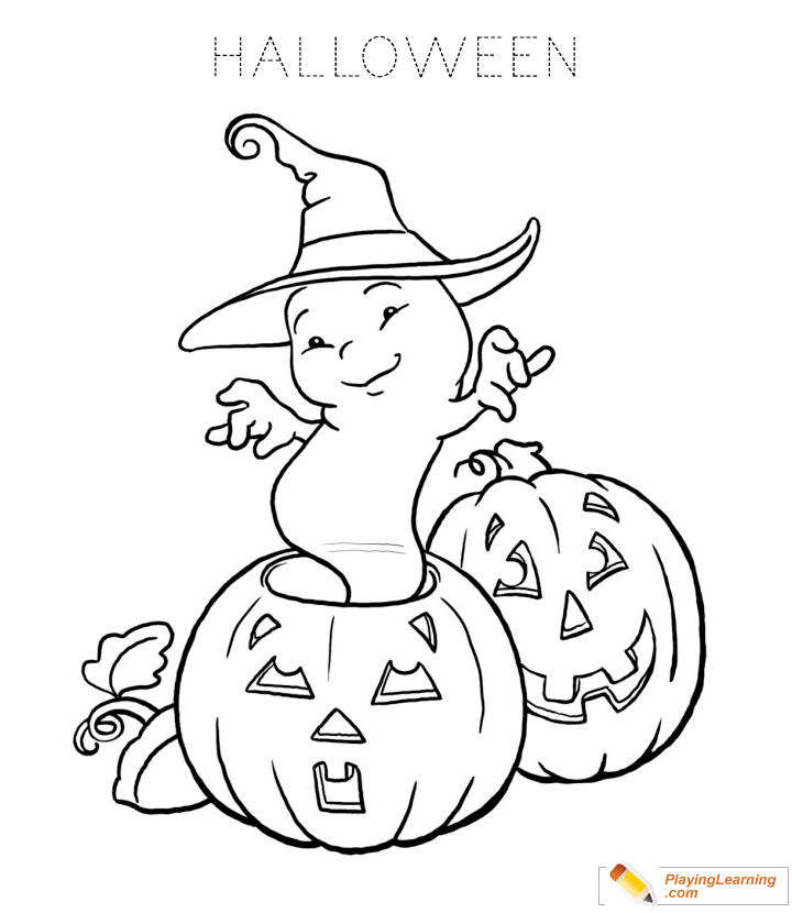 Halloween Coloring Page 