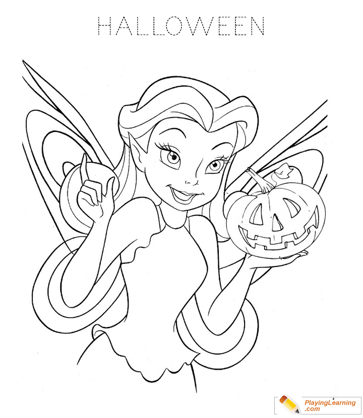 Halloween Coloring Page 