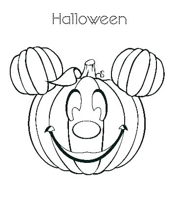 Halloween Pumpkin Coloring 27 for kids